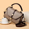 Bolsa Transversal de Couro Legítimo Feminina Original Anabeaz