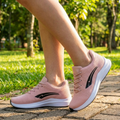 Tênis Esportivo Feminino Para Caminhada Ultra Conforto Original Anabeaz