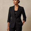 blazer feminino preto
blazer alfaiataria preto
blazer slim fit preto
moda executiva feminina preto
blazer elegante preto 
anabeaz
