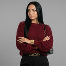 Blusa tricot feminina oversized manga bufante Anabeaz na cor terracota, moda inverno aconchegante
Blusa de Tricot, Tricot Feminino, Blusa Oversized, Manga Bufante, Tricot Premium, Blusa de Frio, Suéter Feminino, Moda Inverno, Meia-Estação, Casual Chic, Tamanho Único, Blusa que Não Pinica, Anabeaz, Inverno 2026, Roupas Confortáveis