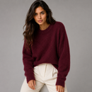 Suéter Tricot Grosso Gola Redonda Térmico Anabeaz