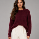 Suéter Tricot Grosso Gola Redonda Térmico Anabeaz