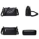 Bolsa Feminina Transversal de Couro