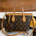 Bolsa Feminina Transversal de Couro Pequena Original Anabeaz