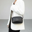 Bolsa de Couro Feminina Transversal Pequena Anabeaz