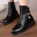 bota feminina, bota peluciada, bota inverno, bota cano curto, bota feminina quente, bota antiderrapante, calçado feminino inverno, anabeaz