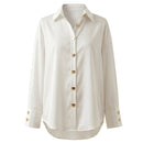 Camisa de Alfaiataria Abotoamento Frontal Anabeaz