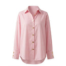 Camisa de Alfaiataria Abotoamento Frontal Anabeaz