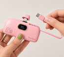 PowerGo Mini Carregador Portátil Compacto Para iPhone e Android | 3 em 1