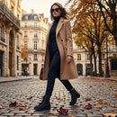 Bota Coturno Feminina Tratorada Plataforma Anabeaz- Estilo Blogueira