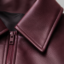 Detalhes Jaqueta Bomber de Couro, Jaqueta Bomber Feminina, Casaco de Couro Cintura, Jaqueta de Couro Curta, Jaqueta, Jaqueta de Couro Preta, Casaco Bomber Feminino, Anabeaz Premium, Inverno 2026, Moda Streetwear Chic