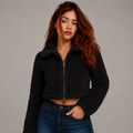 Jaqueta Sherpa Cropped Feminina Anabeaz™