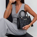 Kit 4 Bolsas Feminina de Couro Legítimo Anabeaz