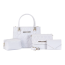 Kit bolsa feminina de couro legítimo elegante
