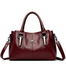 Bolsa de Ombro Feminina de Couro Legítimo