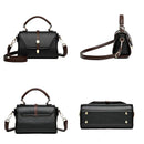 Bolsa Transversal de Couro Legítimo Feminina Original Anabeaz