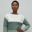 Suéter Tricot Feminino Listrado Grosso Gola Canoa Anabeaz
Suéter Listrado Grosso, Tricot Gola Canoa, Blusa Canelada Encorpada, Suéter Feminino Pesado, Tricô Blocos de Cores, Blusa de Frio Elegante, Suéter Estilo Leci, Anabeaz Premium, Inverno 2026, Moda Casual Chic