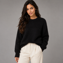 Suéter Tricot Grosso Gola Redonda Térmico Anabeaz