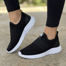 Tênis Ortopédico Feminino Slip On Para Caminhada Ultra Conforto Original Anabeaz