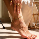 tornozeleira feminina, tornozeleira banhada a ouro, tornozeleira ouro 18k, tornozeleira feminina luxo, tornozeleira dourada feminina, tornozeleira com conchas, tornozeleira delicada feminina, tornozeleira inspirada na natureza, tornozeleira feminina sofisticada, joia hipoalergênica, joia à prova d'água, joia que não escurece, joia feminina elegante, presente feminino delicado
anabeaz
Anabeaz