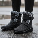 Bota Para Neve Feminina Forrada Impermeável Original Anabeaz