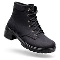 Bota Coturno Feminina Tratorada Plataforma Anabeaz- Estilo Blogueira