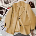 Blazer de Alfaiataria com Lapela em Bico Anabeaz