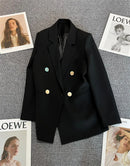 Blazer de Alfaiataria Premium com Lapela Clássica Anabeaz