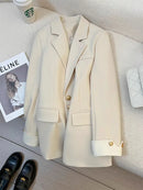 Blazer de Alfaiataria Premium com Lapela Clássica Anabeaz