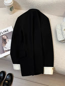Blazer de Alfaiataria Premium com Lapela Clássica Anabeaz