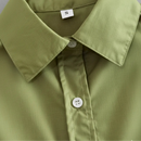 Blusa Social Feminina Sem Manga Bolsos Elegante | Poplin