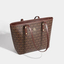 Bolsa Feminina de Ombro Couro + Bolsa de Mão de Brinde- Original Anabeaz