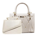 Kit bolsa feminina transversal de couro legítimo Elegance