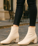 Bota Feminina Cano Curto Salto Baixo Inverno | Wester