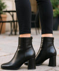 Bota Feminina Cano Curto Salto Baixo Inverno | Wester