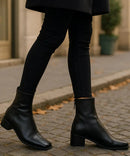 Bota Feminina Cano Curto Salto Baixo Inverno | Wester