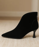 Bota Feminina Cano Curto Salto Fino Premium Confortável | Leo