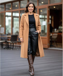 Bota Feminina Cano Longo em Couro Salto Fino Elegante | Marie