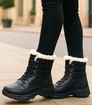 Bota Impermeável Feminina Térmica Forrada Antiderrapante | Kika