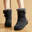 Bota Para Neve Feminina Forrada Impermeável