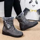 Bota Para Neve Feminina Forrada Impermeável Original Anabeaz