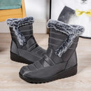 Bota Para Neve Feminina Forrada Impermeável Original Anabeaz