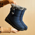 Bota Para Neve Feminina Forrada Impermeável
