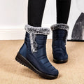 Bota Para Neve Feminina Forrada Impermeável Original Anabeaz