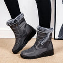 Bota Para Neve Feminina Forrada Impermeável Original Anabeaz