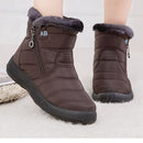 Bota Para Neve Feminina Forrada Impermeável