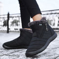 Bota Para Neve Feminina Forrada Impermeável