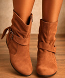 Bota Feminina Cano Curto de Inverno com Forro Macio | Lima