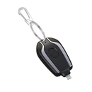 Carregador de Celular Chaveiro de Emergência 1500 mah para Iphone ou Android