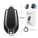 Carregador de Celular Chaveiro de Emergência 1500 mah para Iphone ou Android